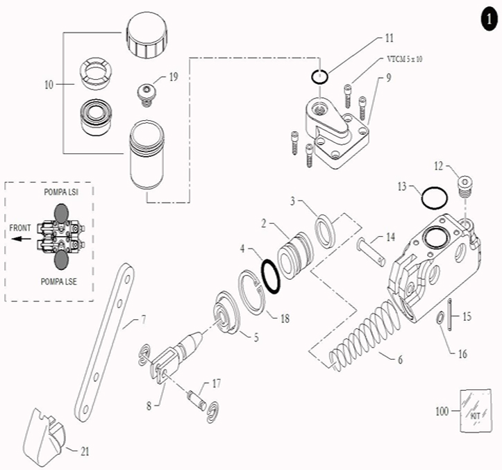 Freeline Cylindrical Brake Cap