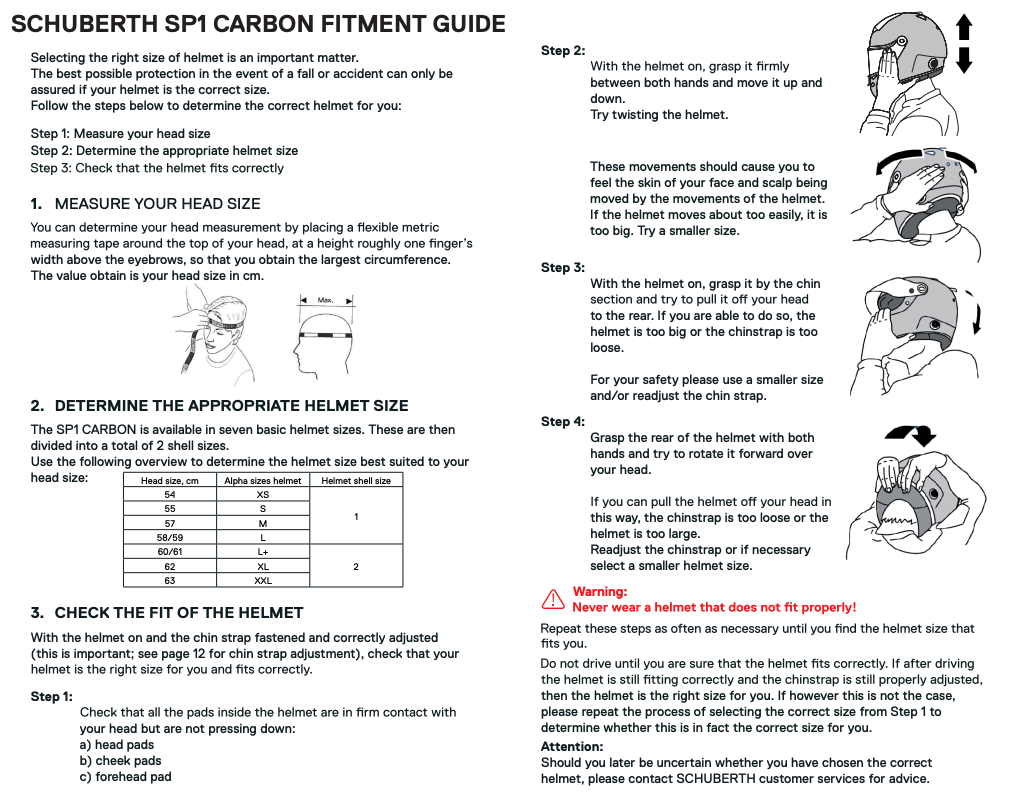 SCHUBERTH SK1 Carbon Karting Helmet FIA CMR 2016