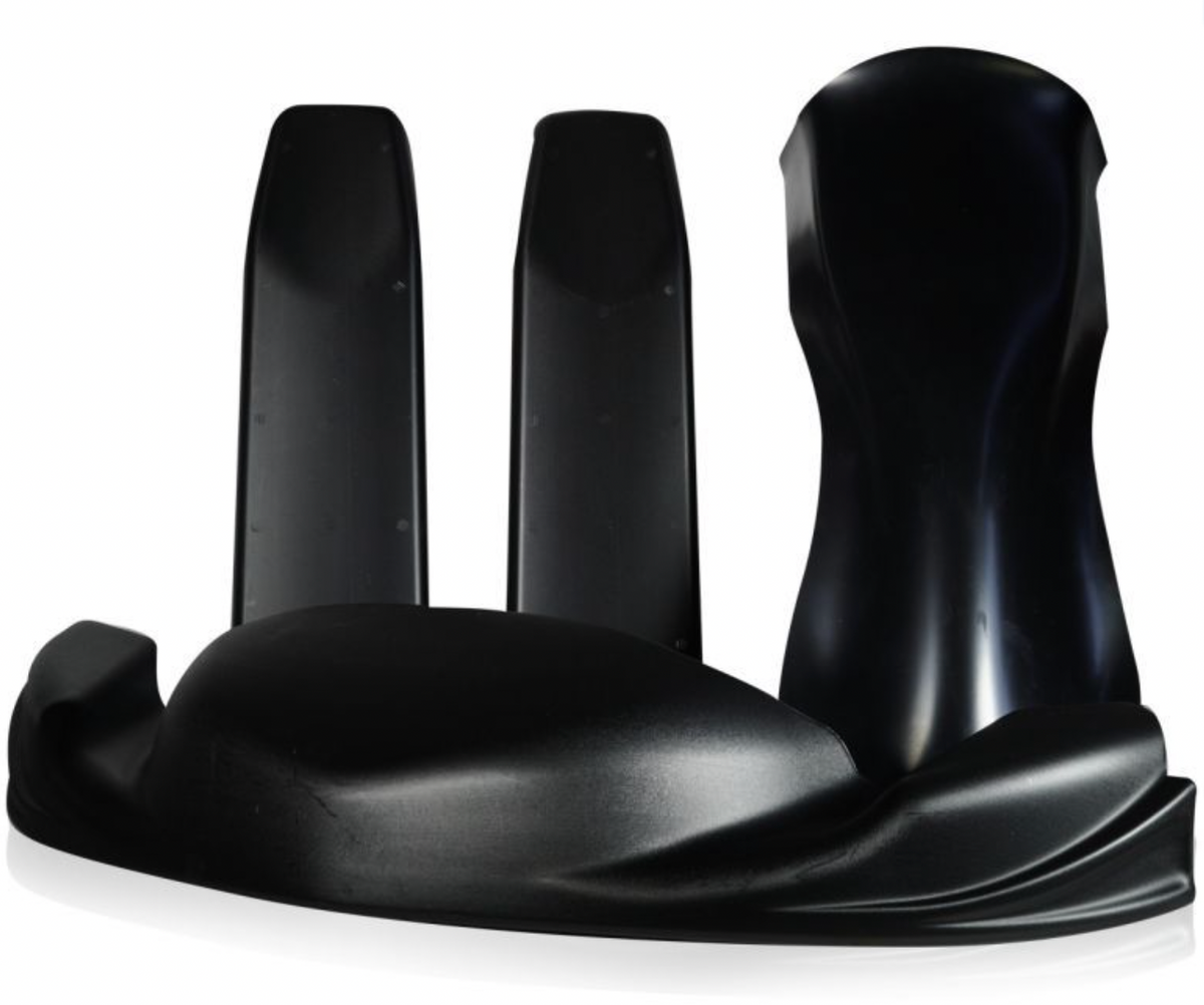 Kart Republic Big Kart Set Bodyworks Complete Black