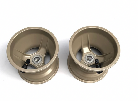 Kart Republic - Set 2 Front Wheels 112mm Mini MG Bronze