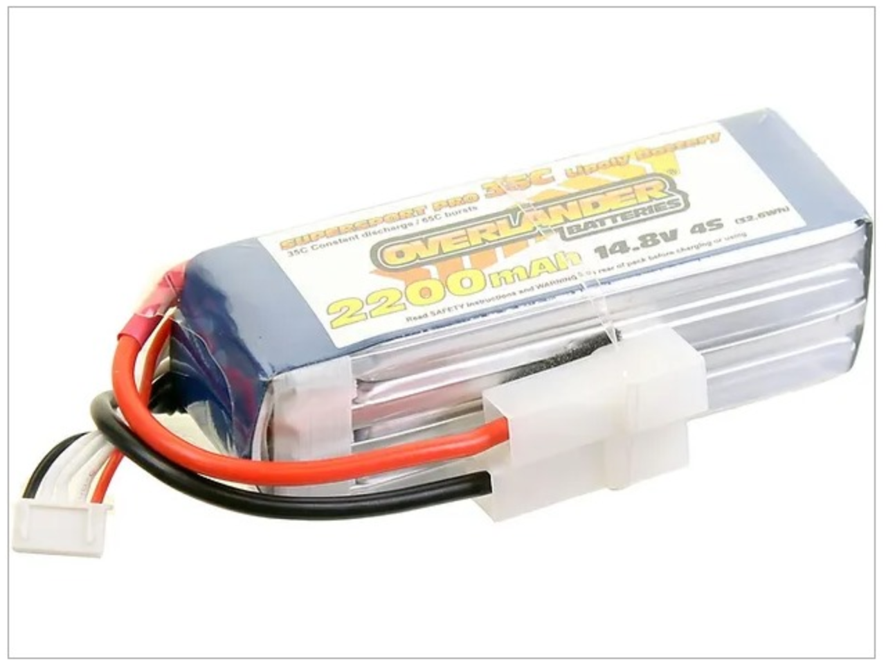 Overlander Lipo Battery 14.8V 4S  2200mAh