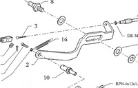 Freeline Accelerator Lock Lever Control Pin (10)