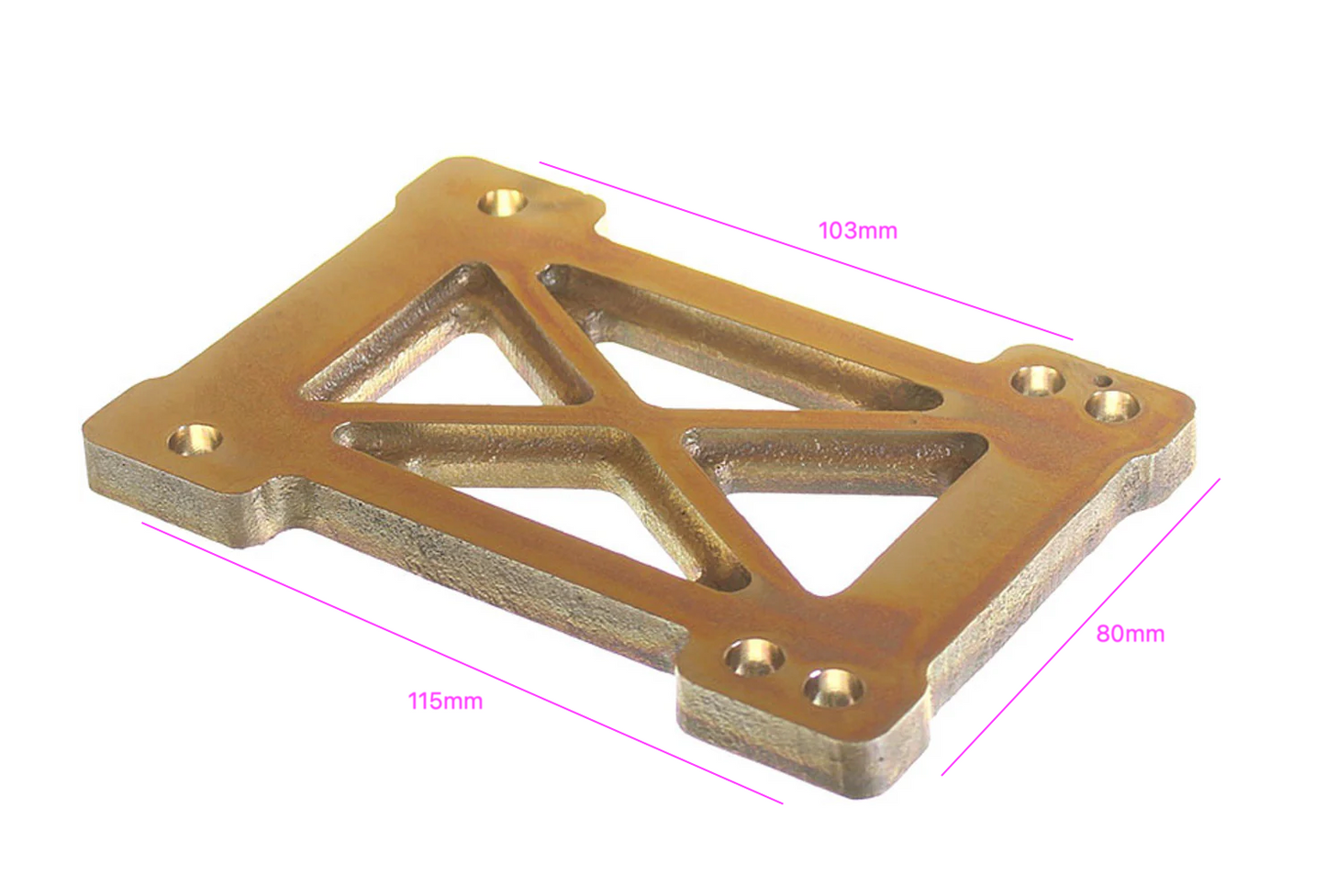 Magnesium Engine Mount Plate