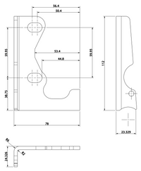 Chassis Inside Lower Bearing Hangar Bracket