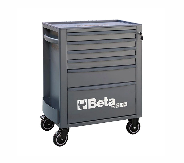 Beta Tools 6 Drawer Roll Cab Grey Model RSC24/6-A - 0