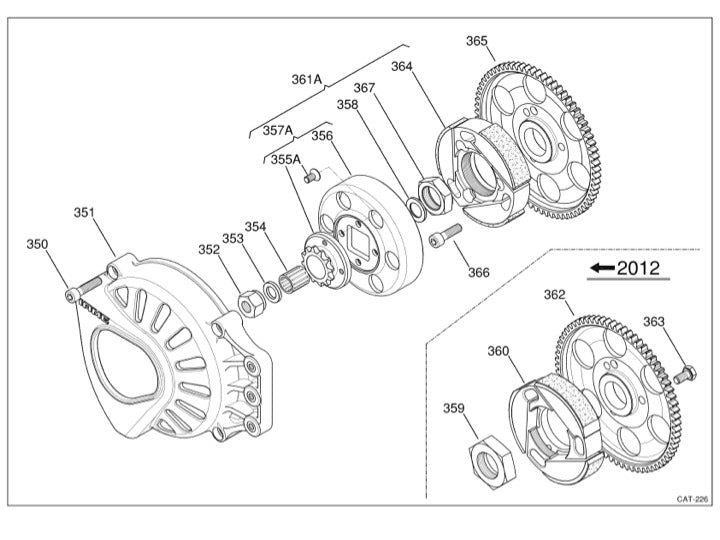 Iame Genuine X30 Drive Sprocket With Bolts