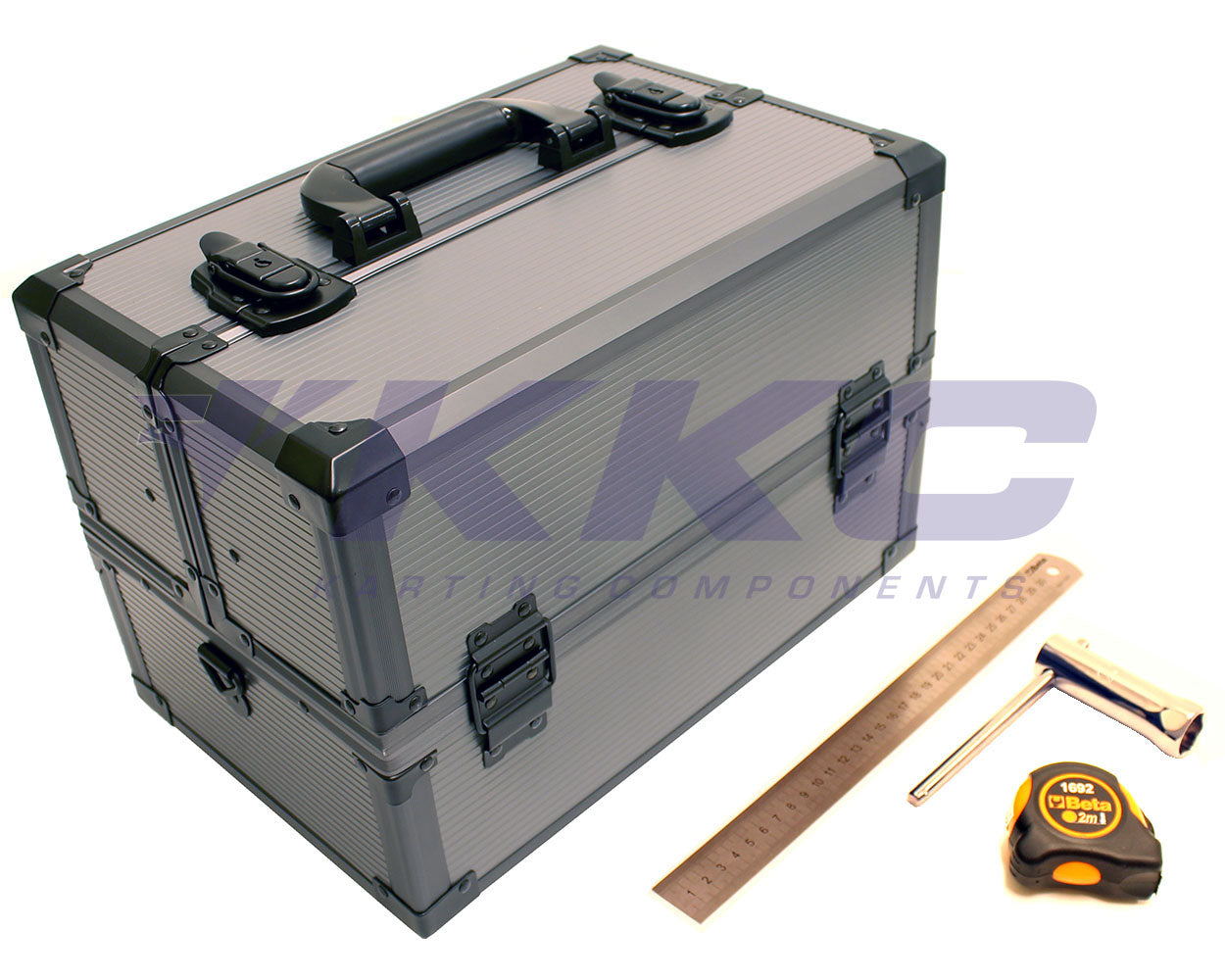 Beta Tool Mechanics Toolbox, Ruler, Spanner and Tape Measure Set – Zip ...