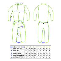 Tuzo Waterproof Rain Wet Suit Adult