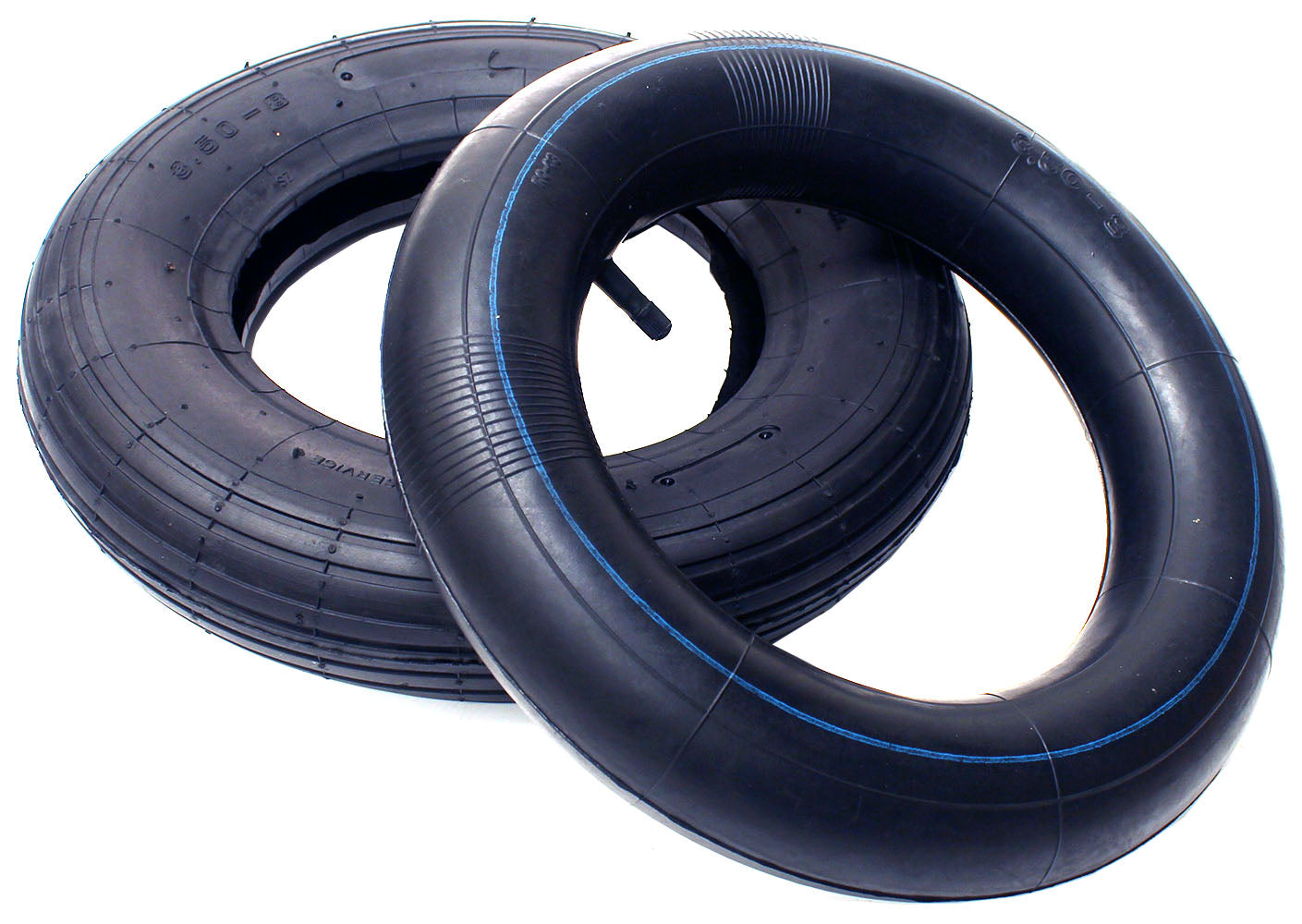 Wheel And Inner Tube 3.50-8