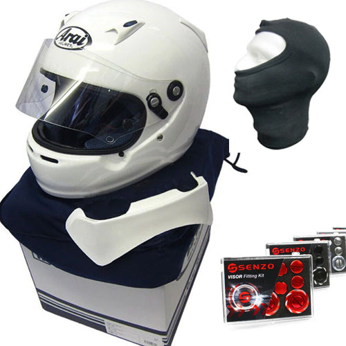 Arai CK-6 Helmet with Extra Visor & FREE Accessories Kit - PLUS Headcase Helmet Bag Offer