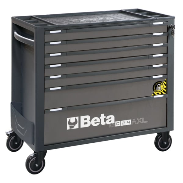 Beta Tools 7 Draw Roller cab - Grey -RSC24AXL/7