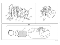 Iame X30 REED BLOCK GASKET KIT