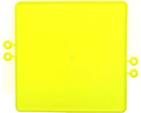 Plastic Number Plate Board CSK Fitting 220mm