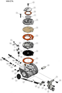 Iame Tilloston Carburettor Throttle Linkage