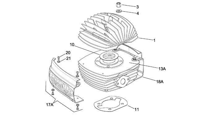 Iame Water Swift & Gazelle Base Gasket