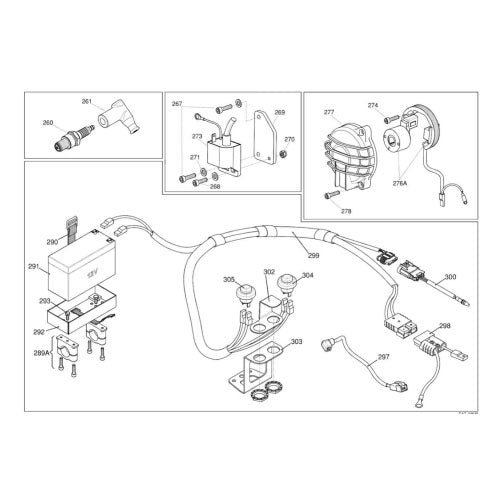 Iame Battery Cradle Water Swift & X30