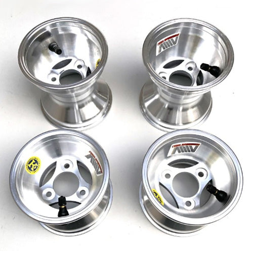 AMV Tiger / Kart Republic Mini Aluminium Wet Wheel Set 110-140mm