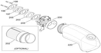 Iame Water Swift Unrestricted/ Inter Carburettor Thermal Intake Spacer 26mm/15mm