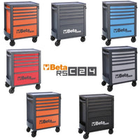 Beta Tools 6 Drawer Roll Cab Grey Model RSC24/6-A - 0