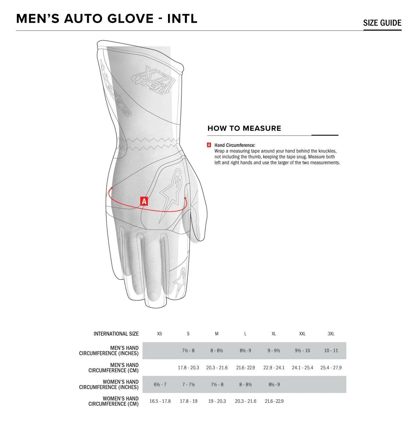 Alpinestars Tech-1 K V3 Adult Gloves