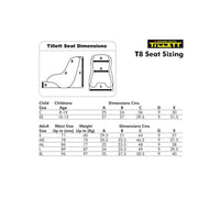 Tillett Seat T8 Seat 1/4 Cover Black Cadet