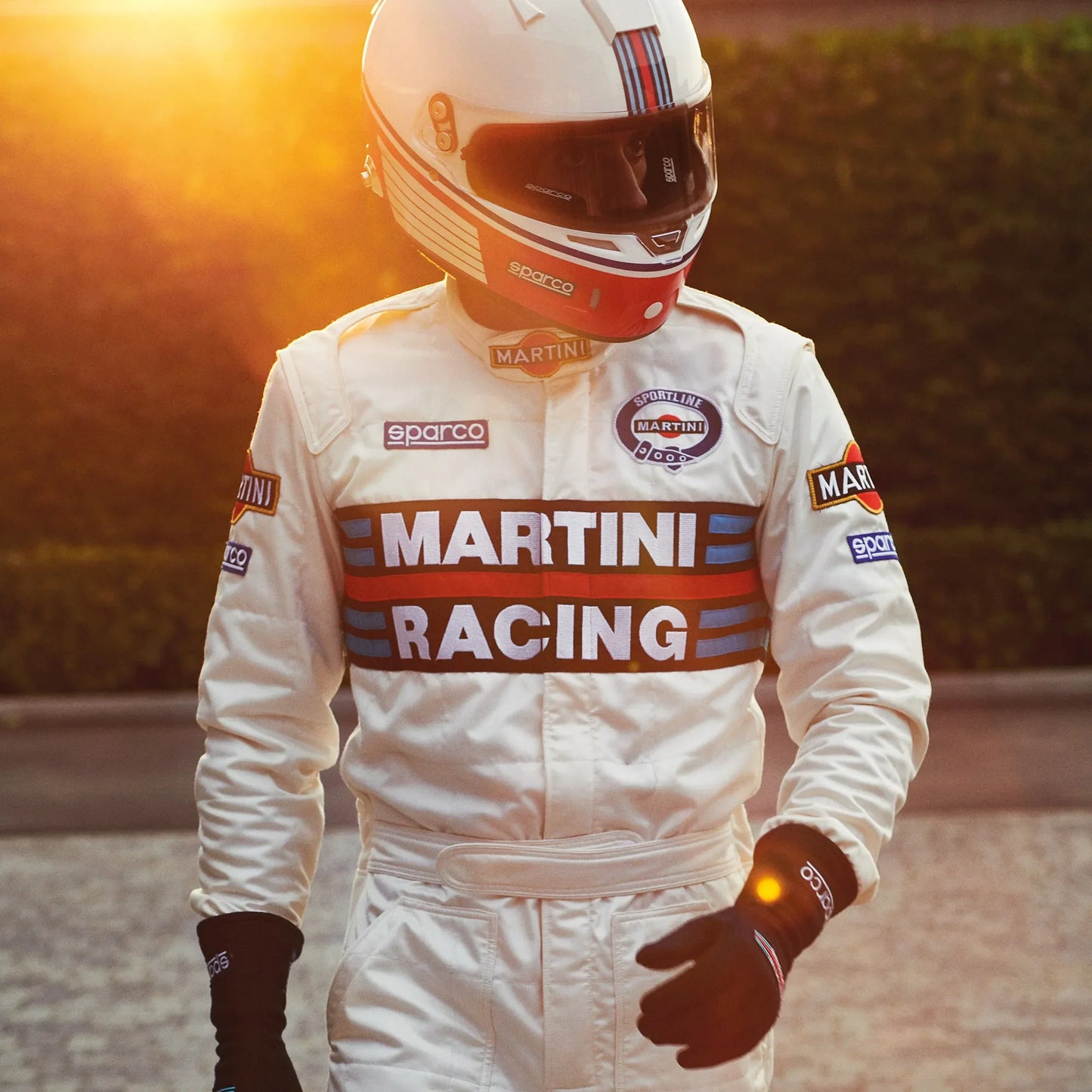 Sparco Martini White Racing Competition Race Suit