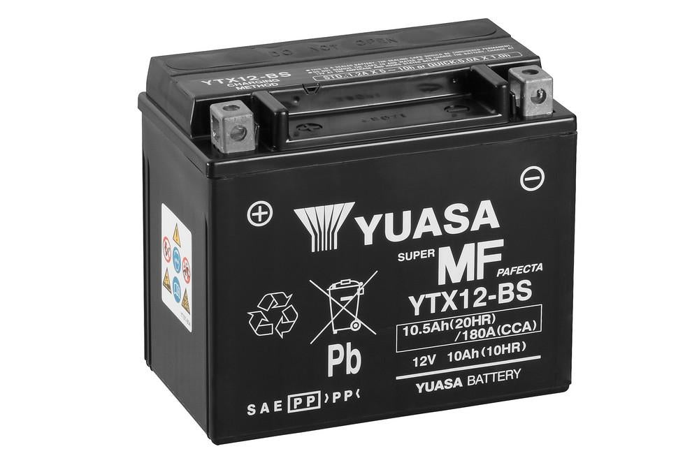 Yuasa YTX12-BS(CP) 12V Maintenance Free Battery