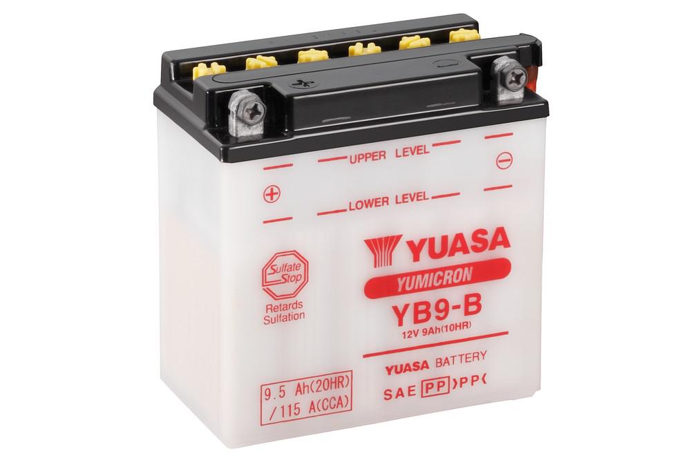 Yuasa YB9-B / YB9-B-BS 12V Yumicron Battery