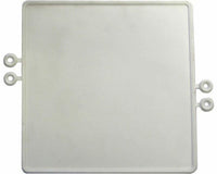 Plastic Number Plate Board CSK Fitting 220mm