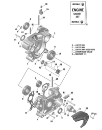 Rotax Max Genuine Bendix Starter Reduction Gear Assembly 294805