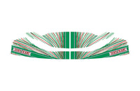 OTK Tonykart 2022 KG507 Nose Cone Sticker kit OTK0307.LA1