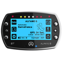 Alfano 6 2T GPS Data Logger Lap Timer Base Kit RPM Lead & Charger A1060