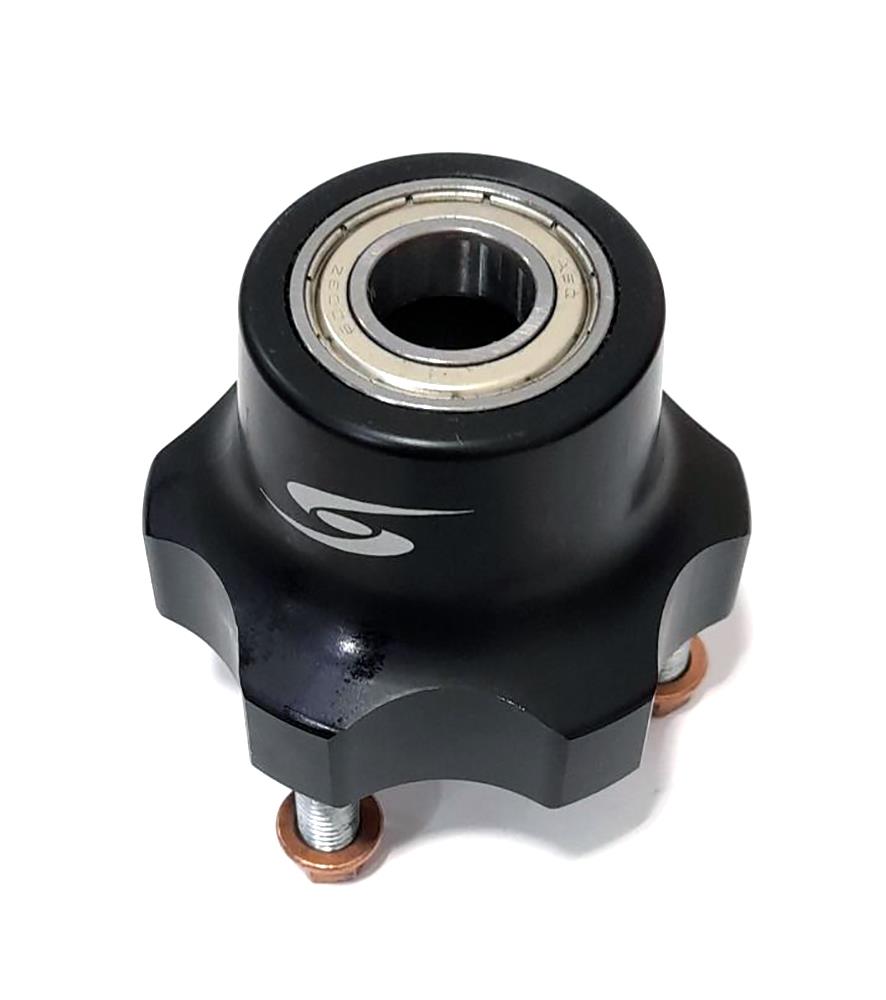 Synergy Freeline Front Wheel Hub 50mm 17mm A/P HQ Black