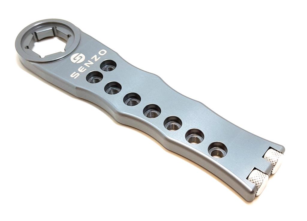 Senzo Rotax 8 Jet Driver Spanner/Holder Driver With Magnet Titanium