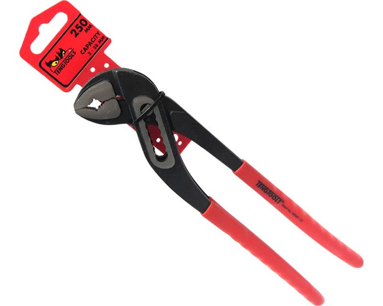 Teng Tools Plier Water Pump 10 inch Vinyl Grip