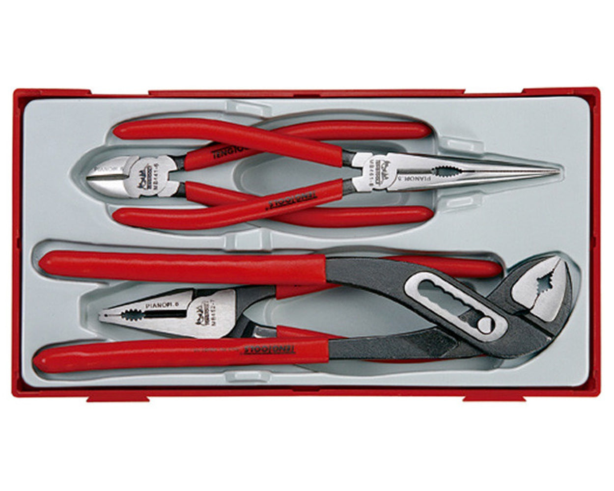 Teng Tools 4Pc Plier Set } L.1.7.8 – Zip North