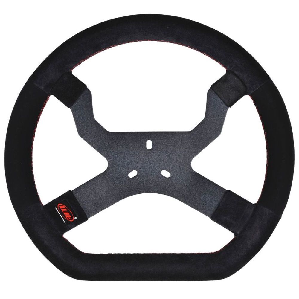 AIM Mychron 5 Steering Wheel In Black With 3 Bolt Fixing