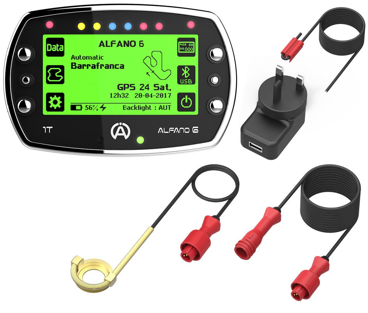 Alfano 6 1T GPS Lap Timer Kit Under Spark, 1T Patch