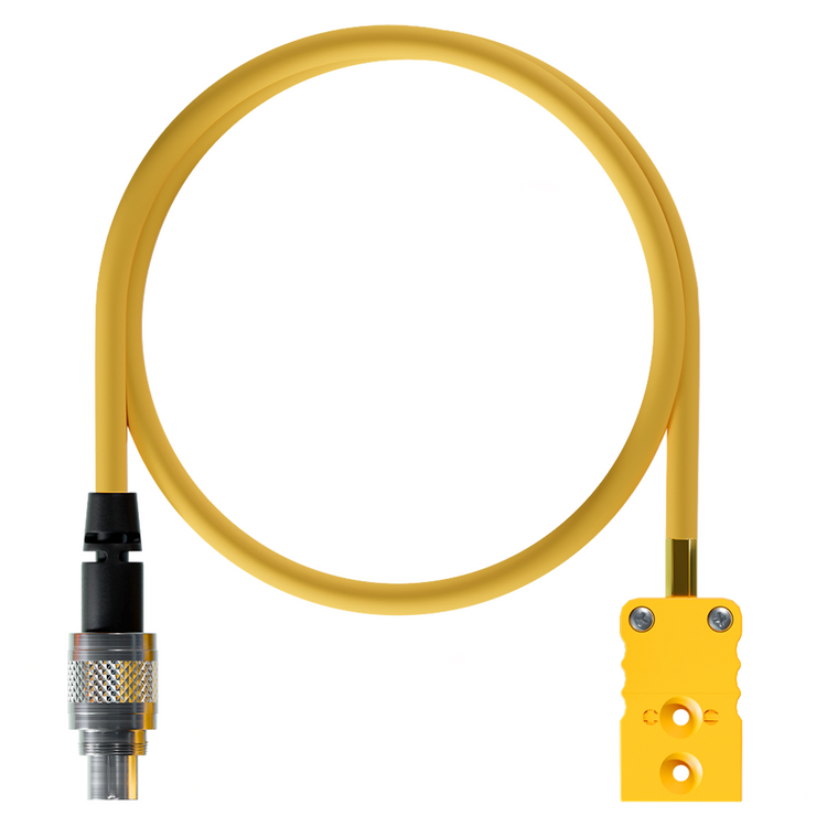 Mychron 5 AiM Thermocouple Patch Lead TC Yellow - 712 3 Pin