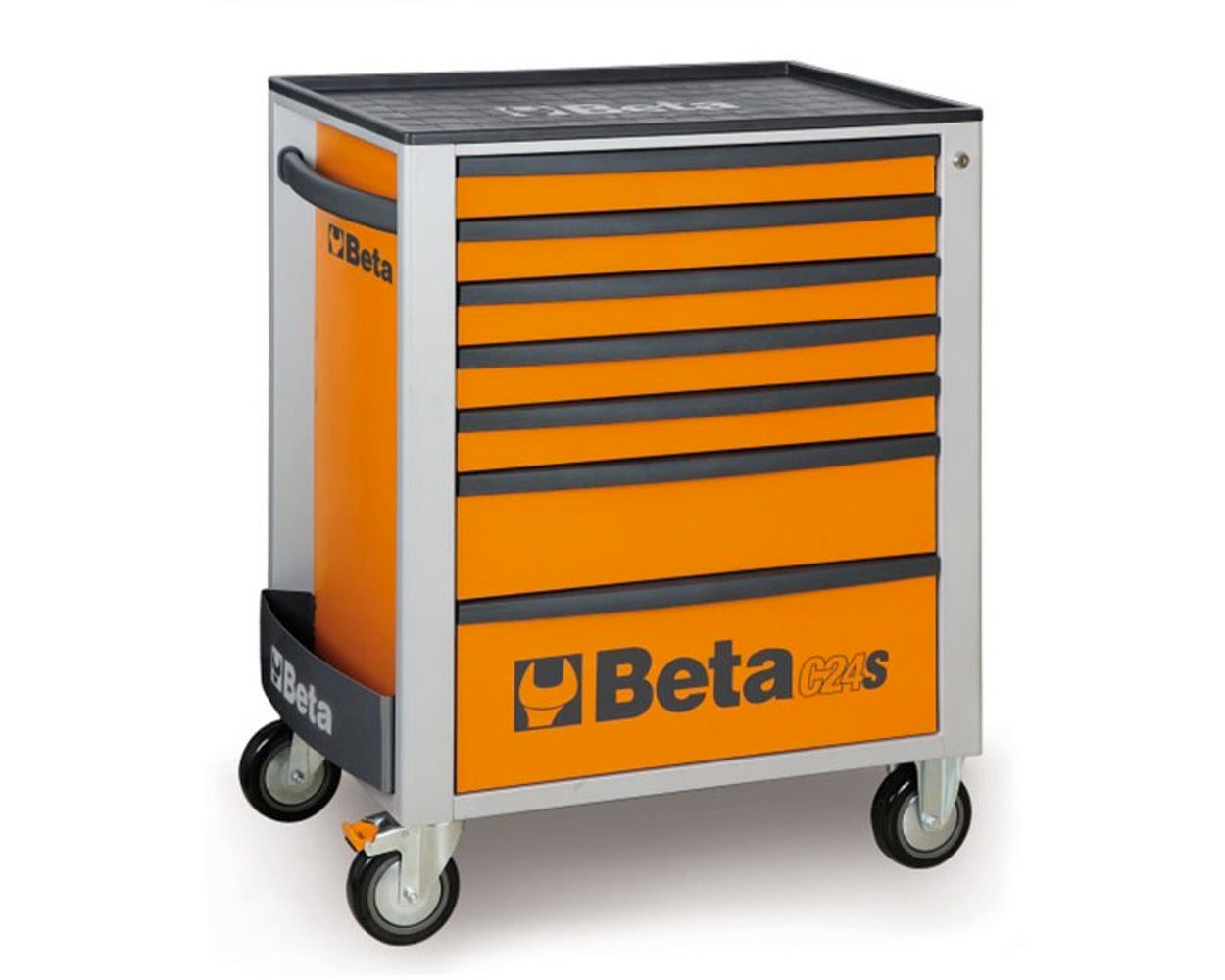 Beta Tools 7 Draw Roller Cab - Orange