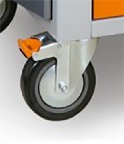 Beta Roll Cab Wheel With Brake 2400S R/GF