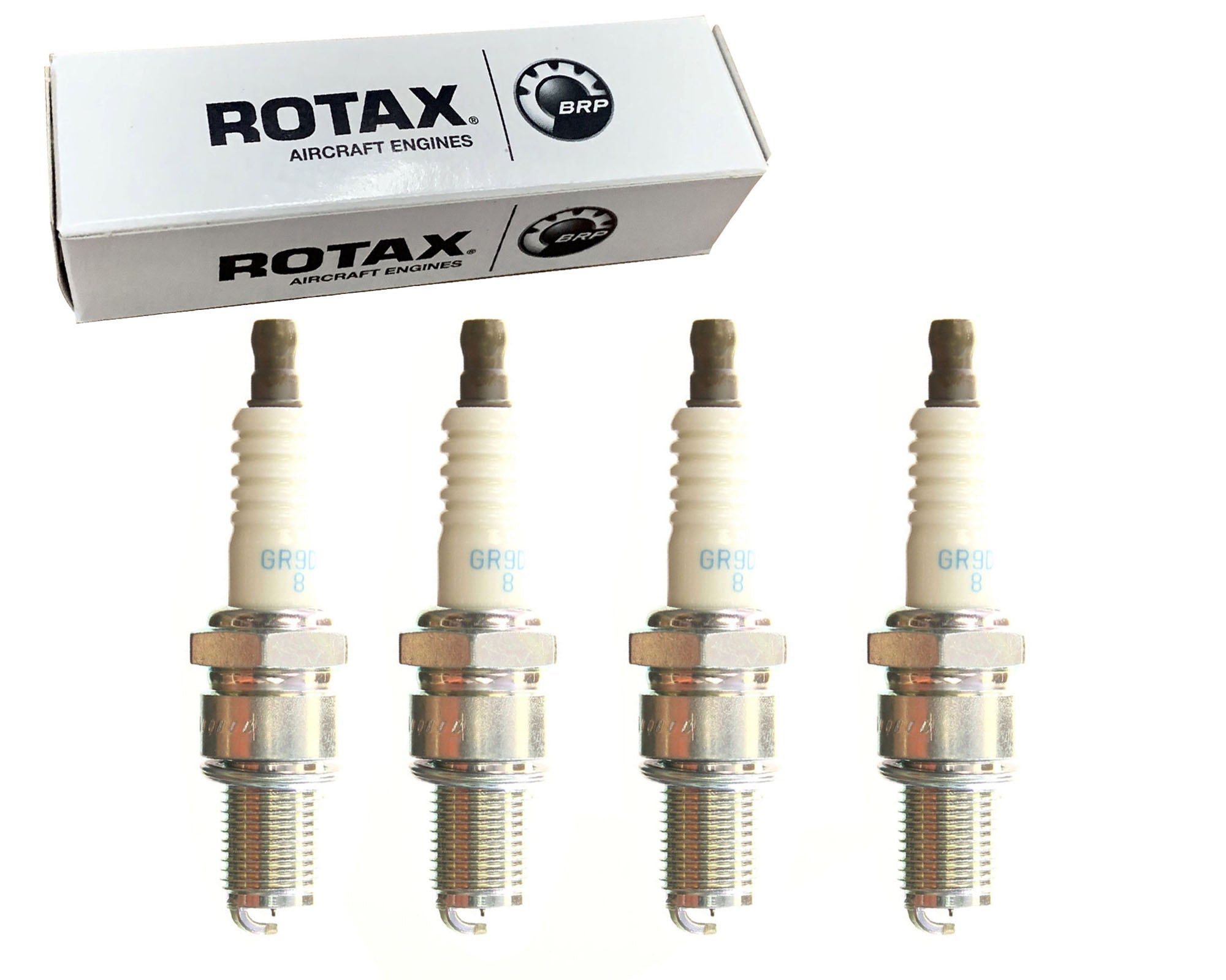 NGK Spark Plug GR8DI-8 Rotax Max Evo Micro / Mini Pack of 4 – Zip North