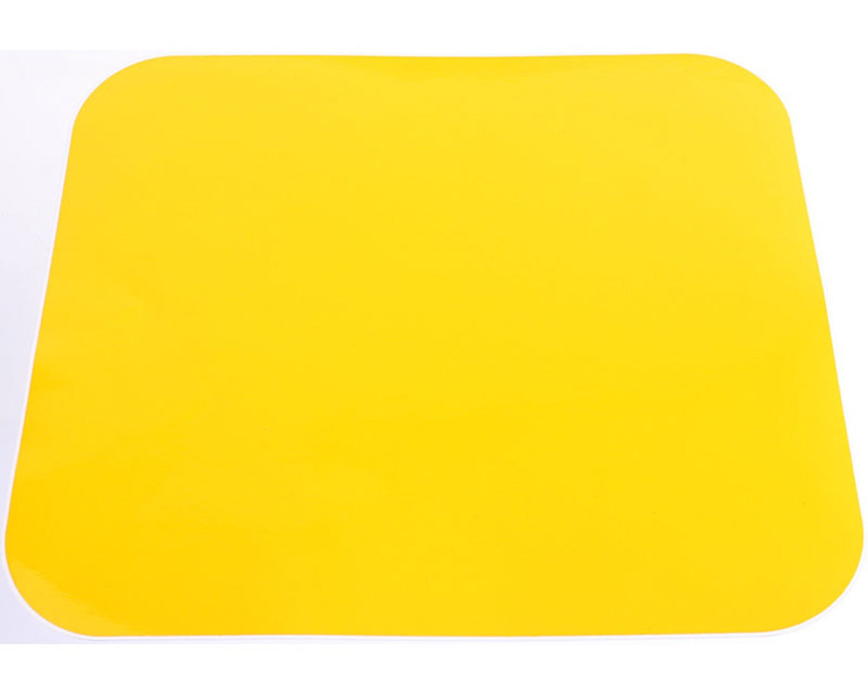 Side Pod Sticker Yellow 160mm X 200mm