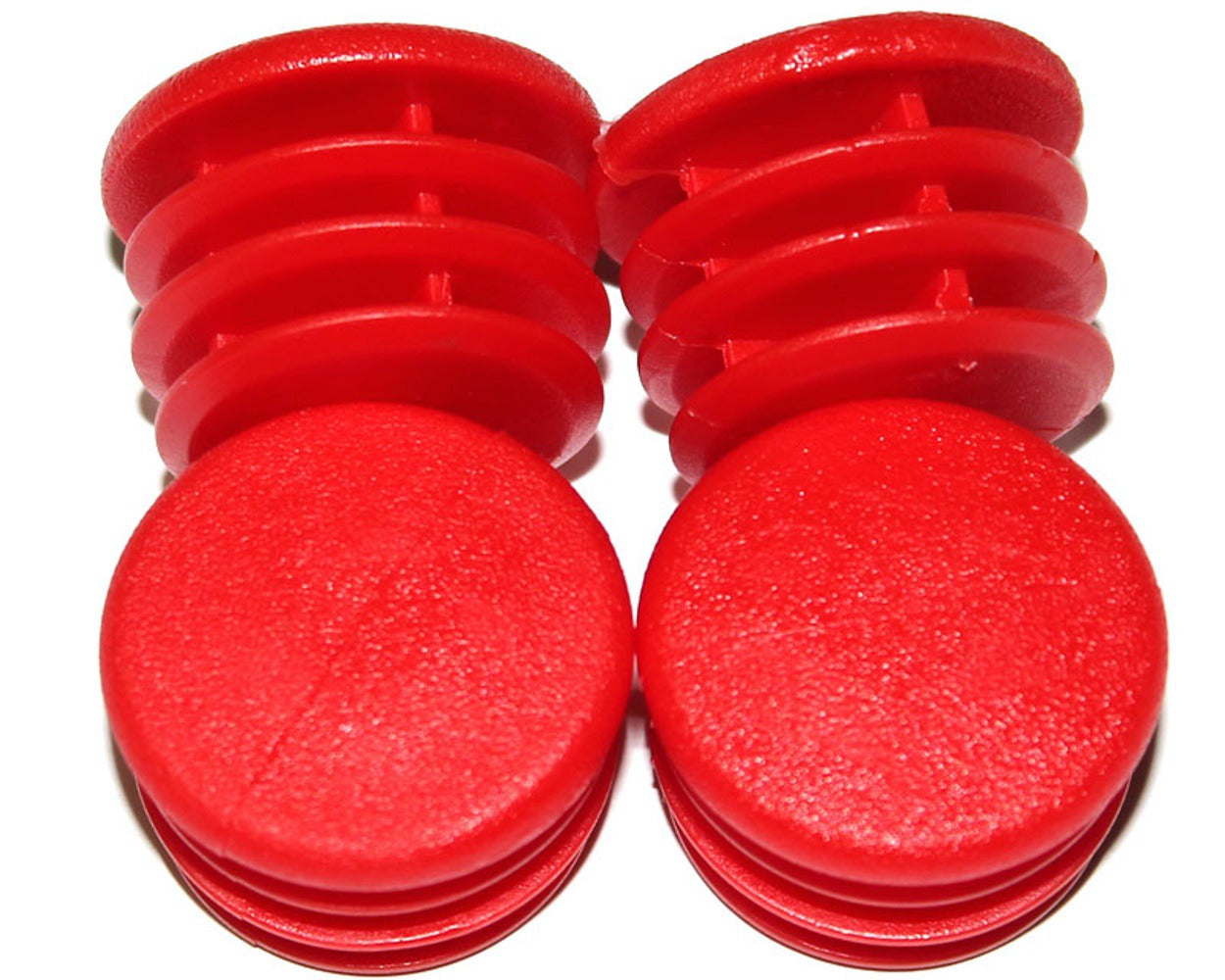 Rubber Cap For 28mm Tube Red X 4