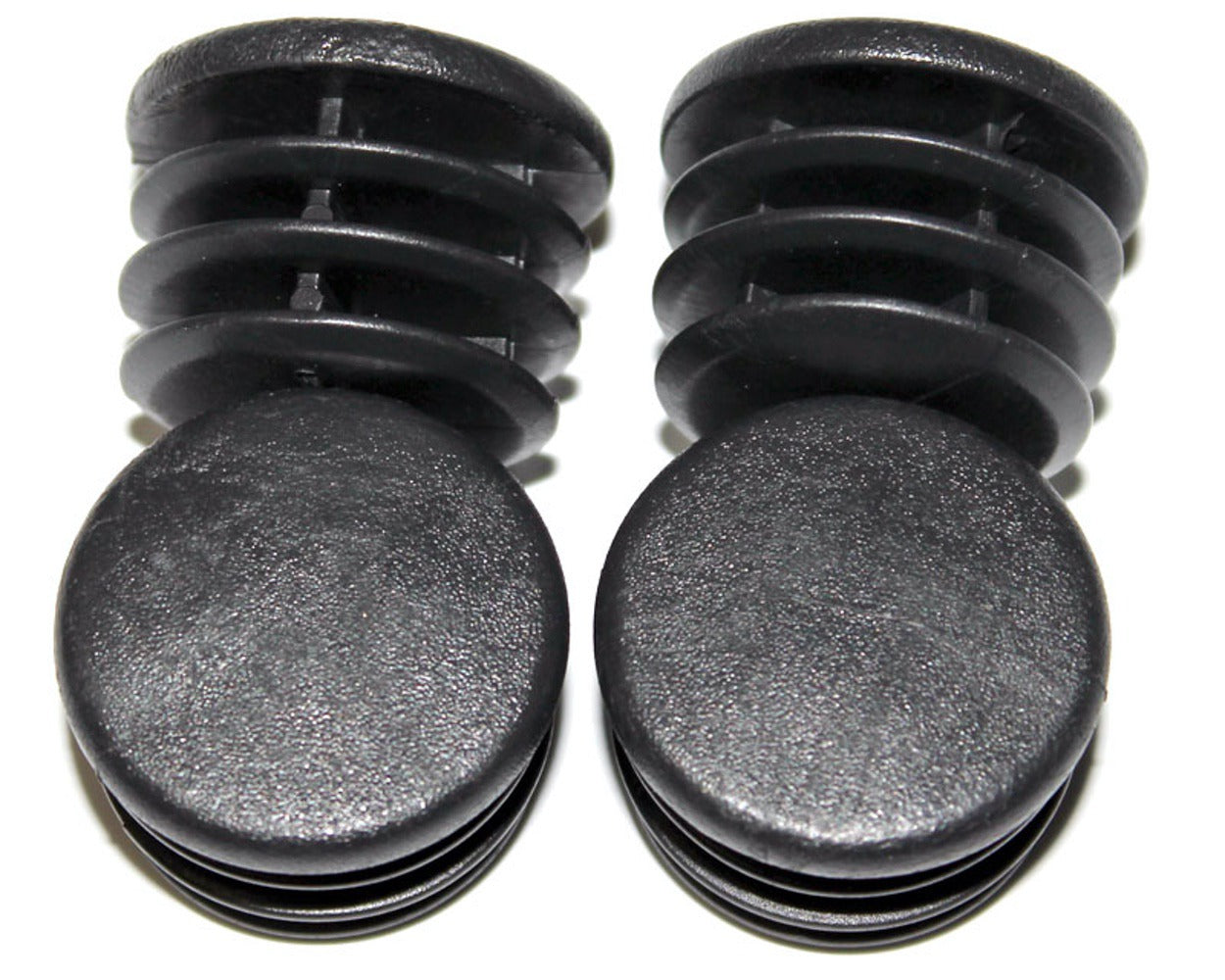 Rubber Cap For 30mm Tube Black X 4