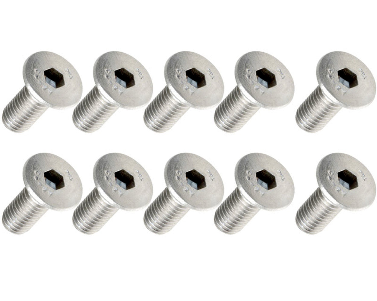 Csk Floor Tray Bolts M6 X 20mm Pack Of 10