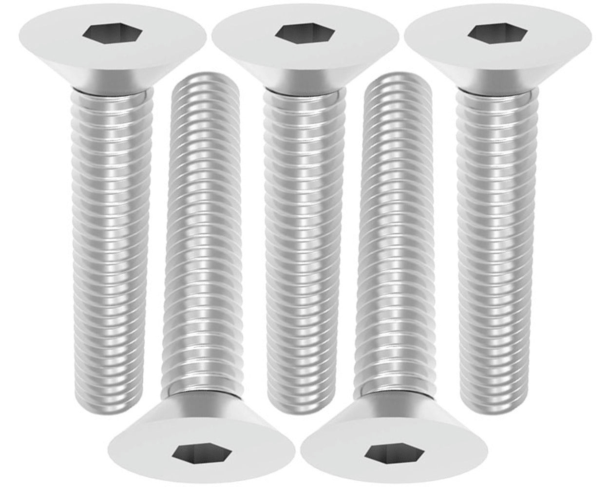 Csk Seat Bolts M8 X 50mm Pack Of 5