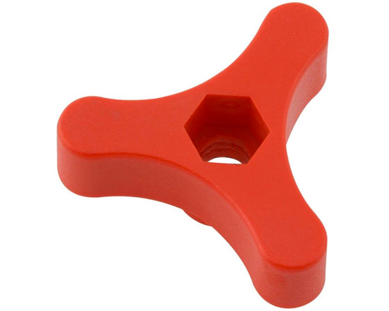 Q/R Fuel Tank Plastic Wing Nut Red