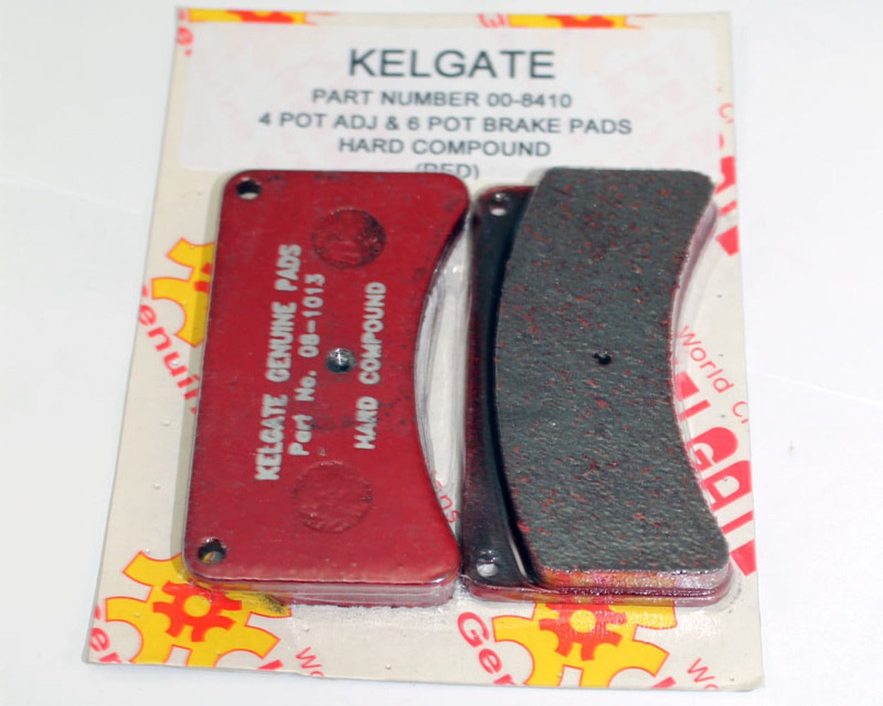 Kelgate 4 Pot Pad Set Red Hard