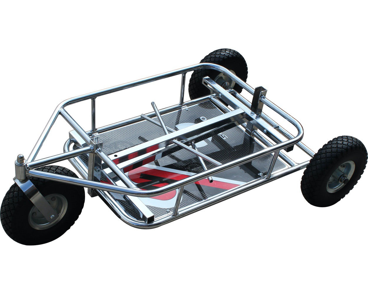 Senzo Chrome 3 Wheel Kart Trolley